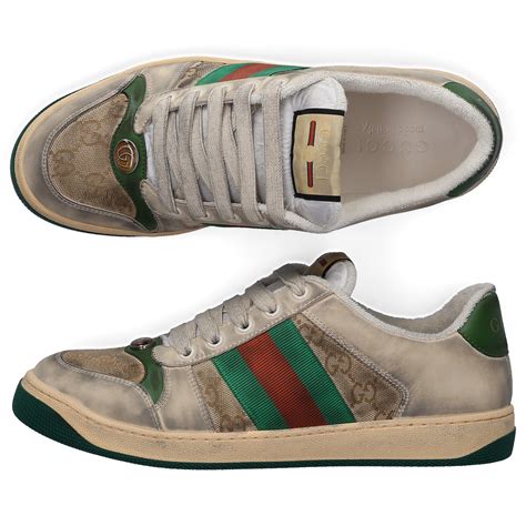 gucci vintage sneakers screener|gucci screener sneakers review.